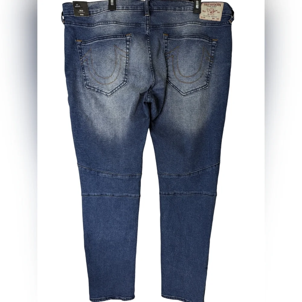True Religion The Rocco Moto Skinny Jean...Size 40/32